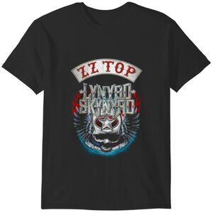 ZZ Top Lynyrd Skynyrd Sharp Dressed Simple Man 2023 Retro Music Fan Collector 05